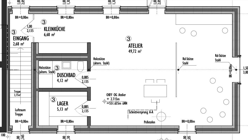 Raumplan Studio Raum7